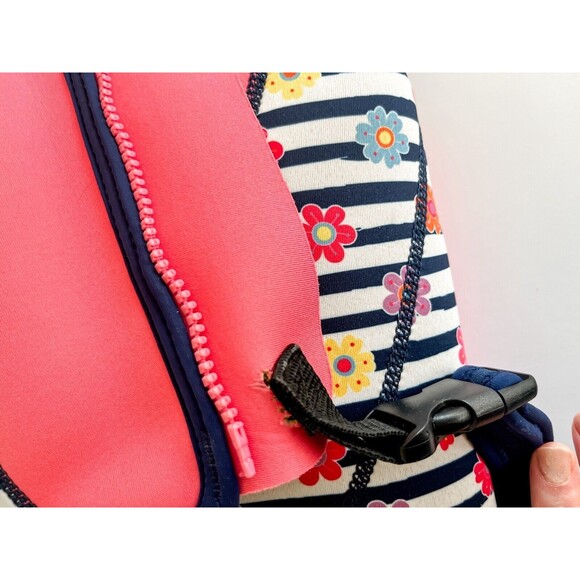 Limmys Premium Neoprene Swim Vest Jacket Life Preserver Girls Large 5-9 Years - Picture 8 of 8